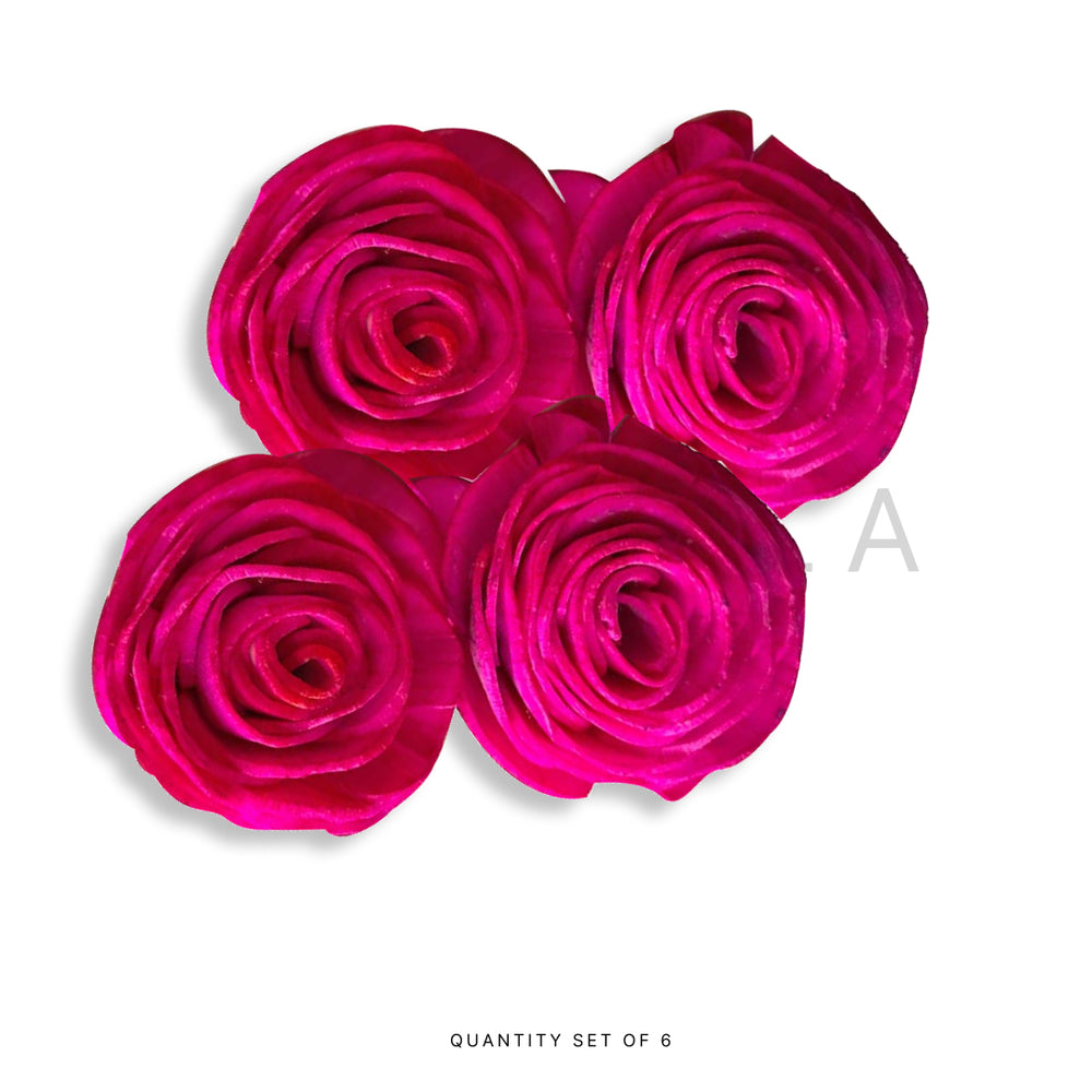 Pink Sola Wood Rose Flower | Pink Sola Wood Rose Flower Pack of 10 | Pink Sola Flower | Adikala Craft | Art Craft | Adikala Craft Store | Craft Store | Art Craft | Decoration | Festivals | Adikala | Shadi Decoration | Wedding Decoration | wooden Color Flower | Artificial Flower