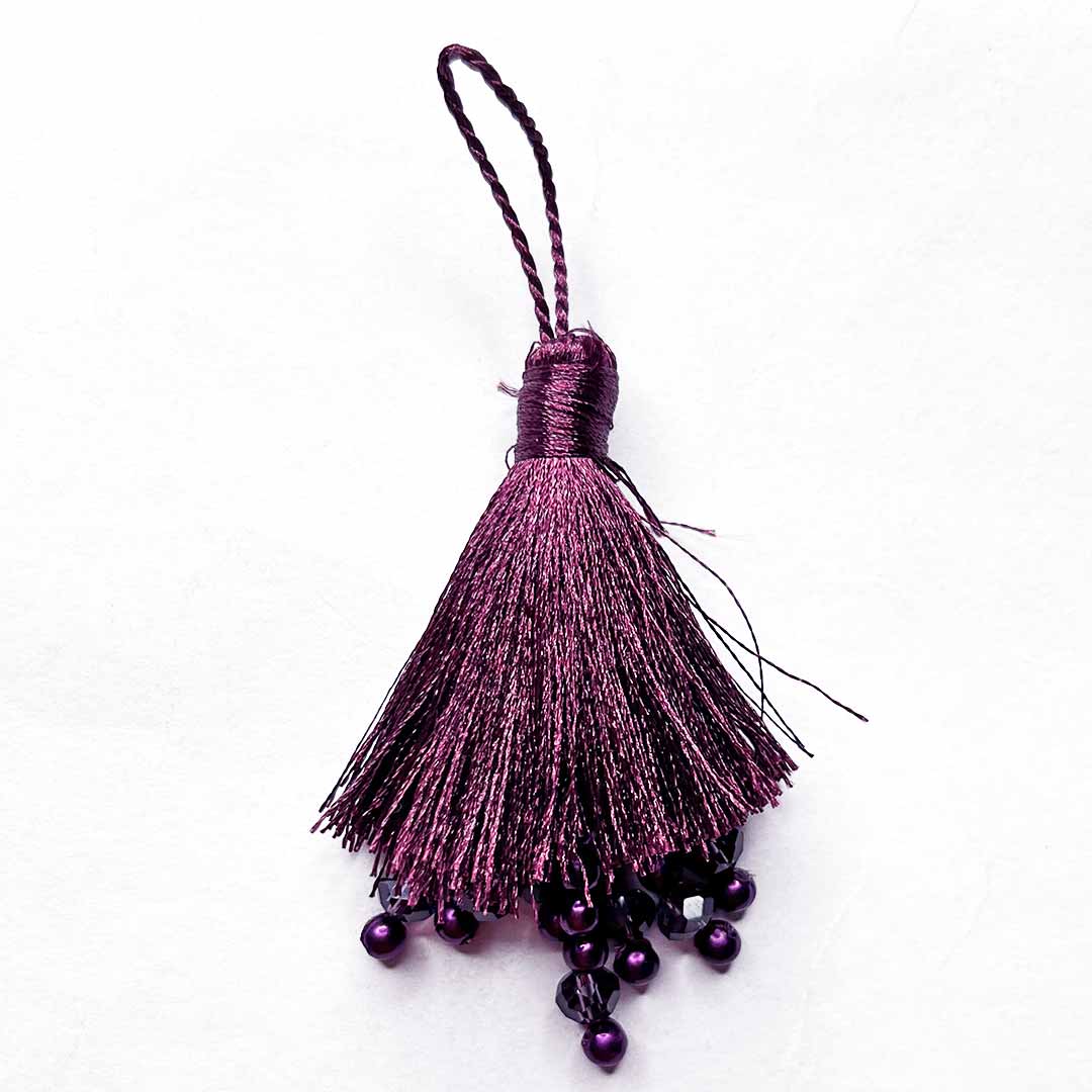 Move Color Thread Tassels With Beads Set Of 2 | tassels | toran | beads tassels