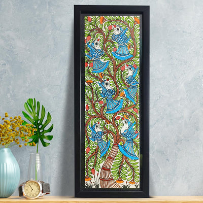 Tree of life with birds | Tree  | Birds | Adikala Craft Store | Craft | Art Craft | Painting | Tree of Life | Decoration | Wall Painting | Wall Art | Wall Design | Design 