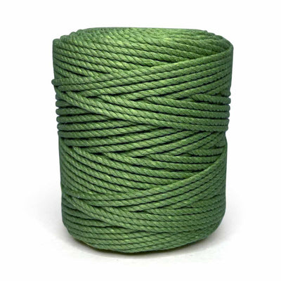 Heena Green - 4 mm Twisted Macrame Cord | Twisted macrame Cord | Macrame cord | Adikala Craft Store |  Art Craft | collection | Projects | DIY | Craft | Craft Making