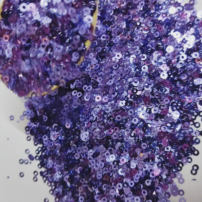 Purple Color Glitter/Sequins