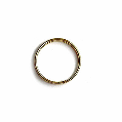 Golden Heavy Quality Metal Rings Set Of 8