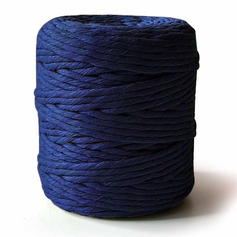 Dark Blue - 4 mm Single Strand Macrame Cord