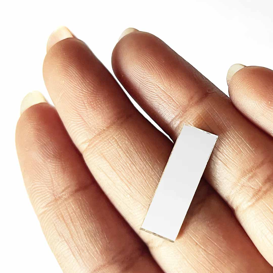 Rectangle Shape Mirror | Mirror Pack Of 50 Gram | Mirror | Pack Of 50 Gram -Design 2 | Art Craft | Decoration Craft | indian Home | Decoration | Project Making | online Art | Design | Beautiful | Adikala | Adikala Craft Store