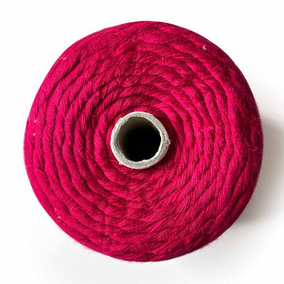 Pink - 4 mm Single Strand Macramé Cord | Twisted macrame Cord | Macrame cord | Adikala Craft Store | Art Craft | collection | Projects | DIY | Craft | Craft Making