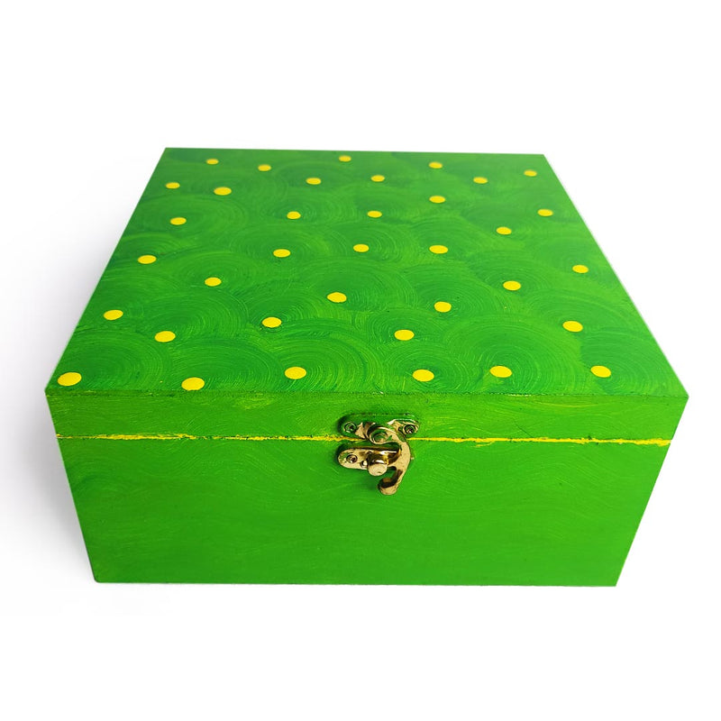 Handpainted Peacock Gift Box With Artisanal Goods | Traditional Design | Maroon Color Gifts | Mutiple Purpose | Adikala | Adikala Craft Store | Craft | Art Craft | Gift | Gift Collection | Artisanal