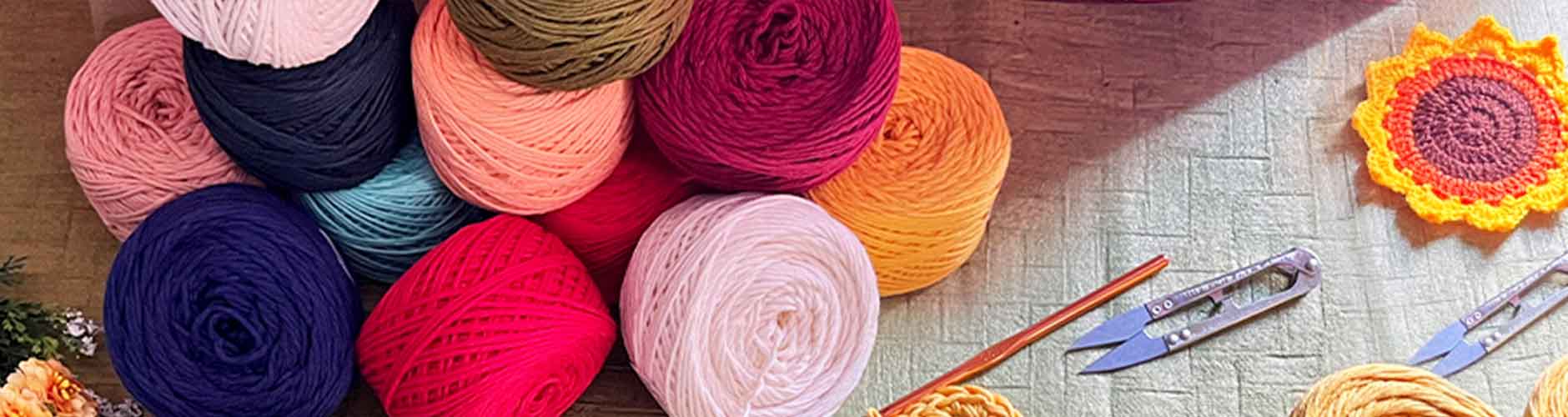 8 PLY Crochet Yarn