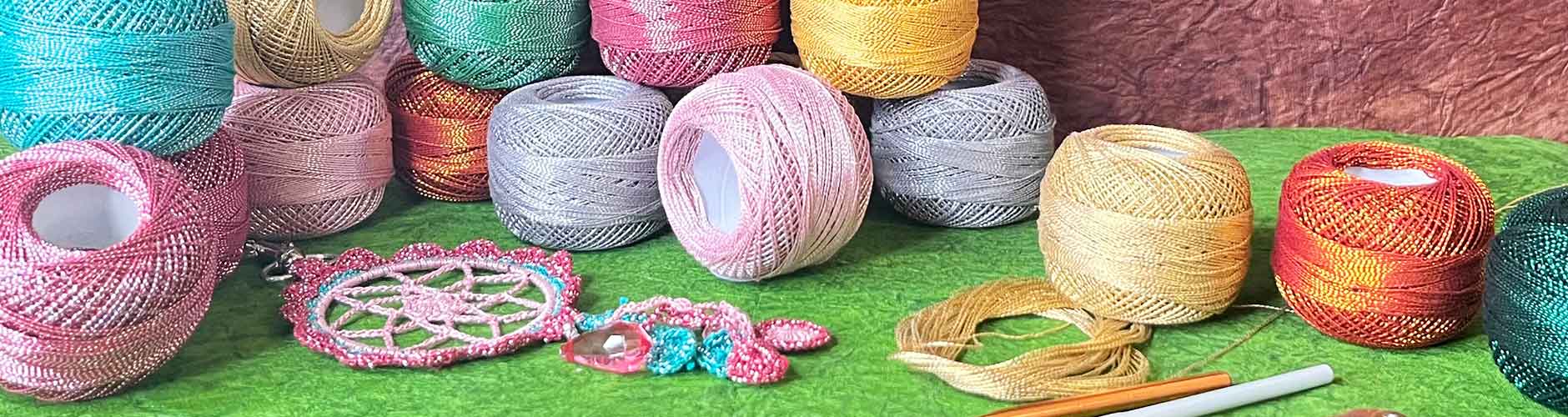 Matellic Crochet Yarn | Yarn | Crochet Yarn 