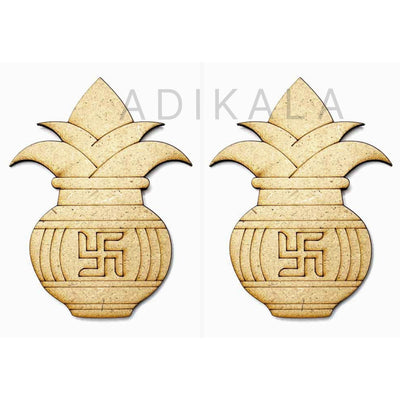 Big Size kalash | Kalash Engraved Design | kalash Pack of 10 | Pooja Decoration | Craft Making Product | Pichwai | Diwali Festivals | Festivals | Laser Cutting Design | Cutouts | Mdf Cutouts | Swastik | Kalash With Swastik Design | Wedding | Decoration | Crafting | Festivals | Craft Making | Amazing Art | Art | Craft | Green | Color | Golden | Gold | Plate | Adikala | Adikala Craft Store | Hobby Craft | Hobby India | Hobby