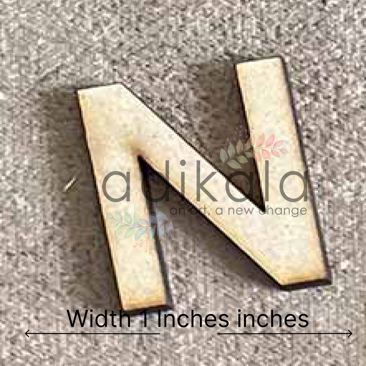 Alphabet Design Cutout Design (20pc)