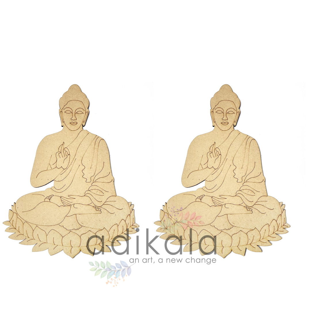 Lord Budhha Pre-marked MDF Cutout