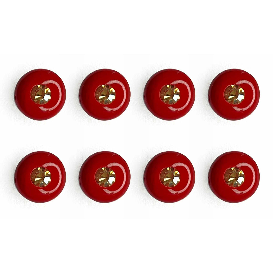 Red Button | Red color Button | Red Round Shape Button | Red Fancy Button | Fancy Button | Buttons | Circle Shape Button | Dress Making | Dress Desigining | Craft | Art | Mens Fashion | Adikala