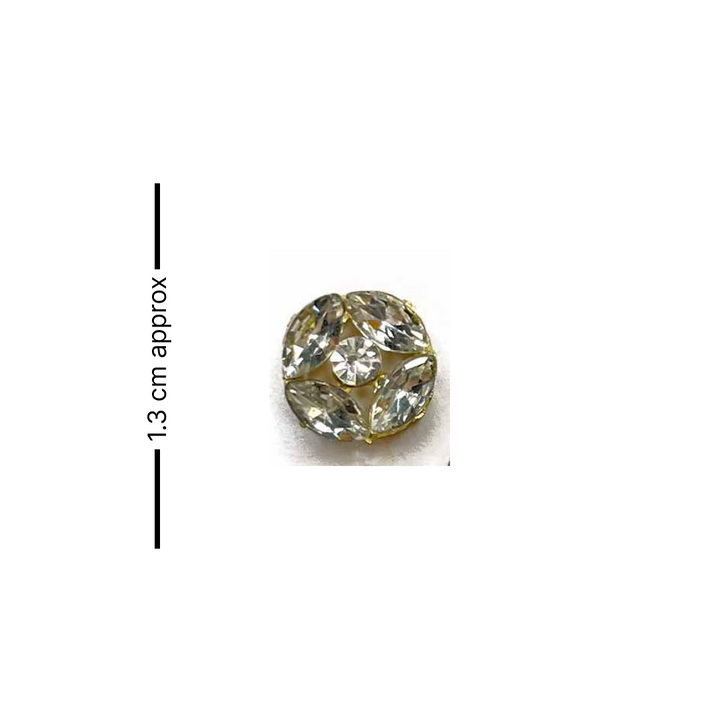 Natural Color Crystal Buttons | Crystal Buttons | Round Shape Buttons | Fancy Buttons | Stones Buttons | Buttons Set of 10 | Fancy Buttons | Dress Making button | Round Shape Button | Buttons | Dress making Button | Beautiful Button | Hobby Craft | Adikala craft Store | Adikala India | Adikala
