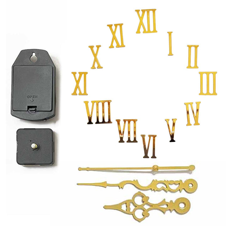 Roman Clock Numbers for Resin Wall Clock, DIY Art &amp; Craft Clock Accessories