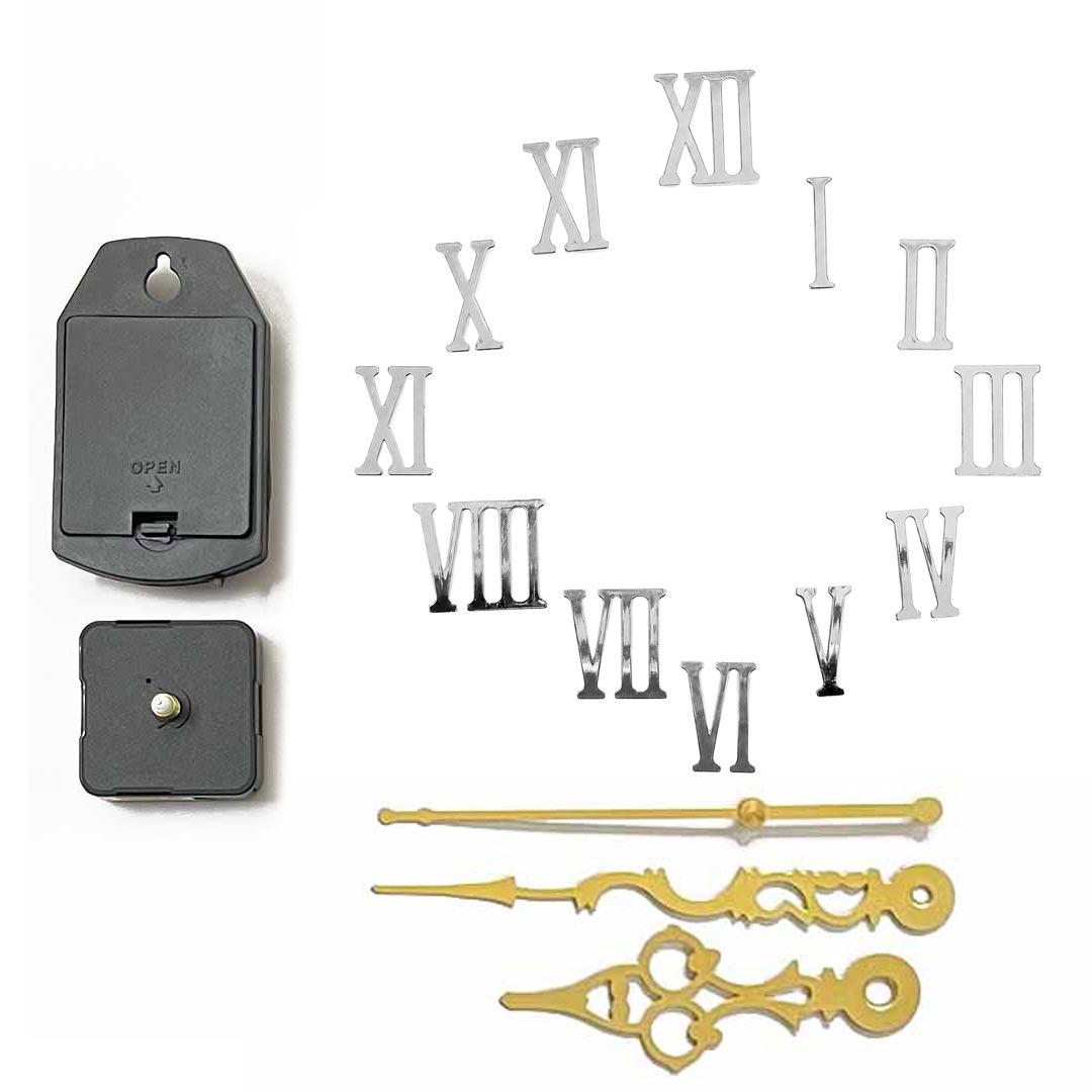Roman Clock Numbers for Resin Wall Clock, DIY Art &amp; Craft Clock Accessories