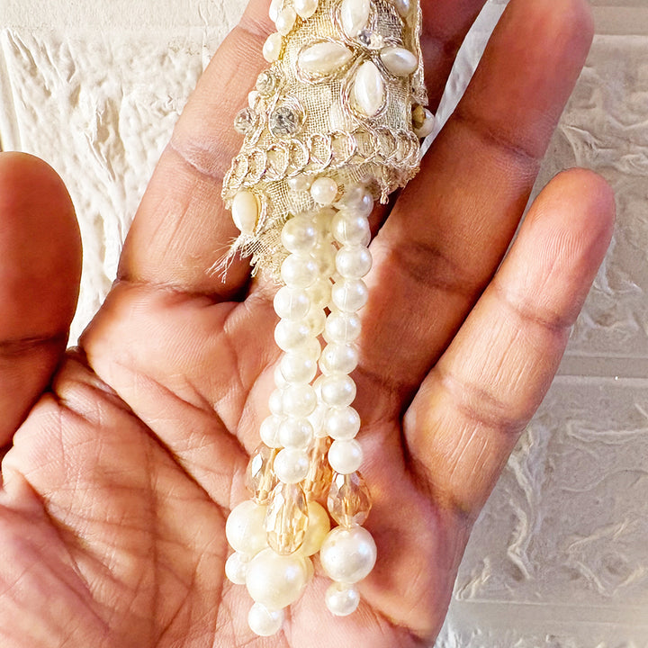 Ethnic Style Latkan pair for Blouse, Lehenga & Craft Décor | Adikala Design 6