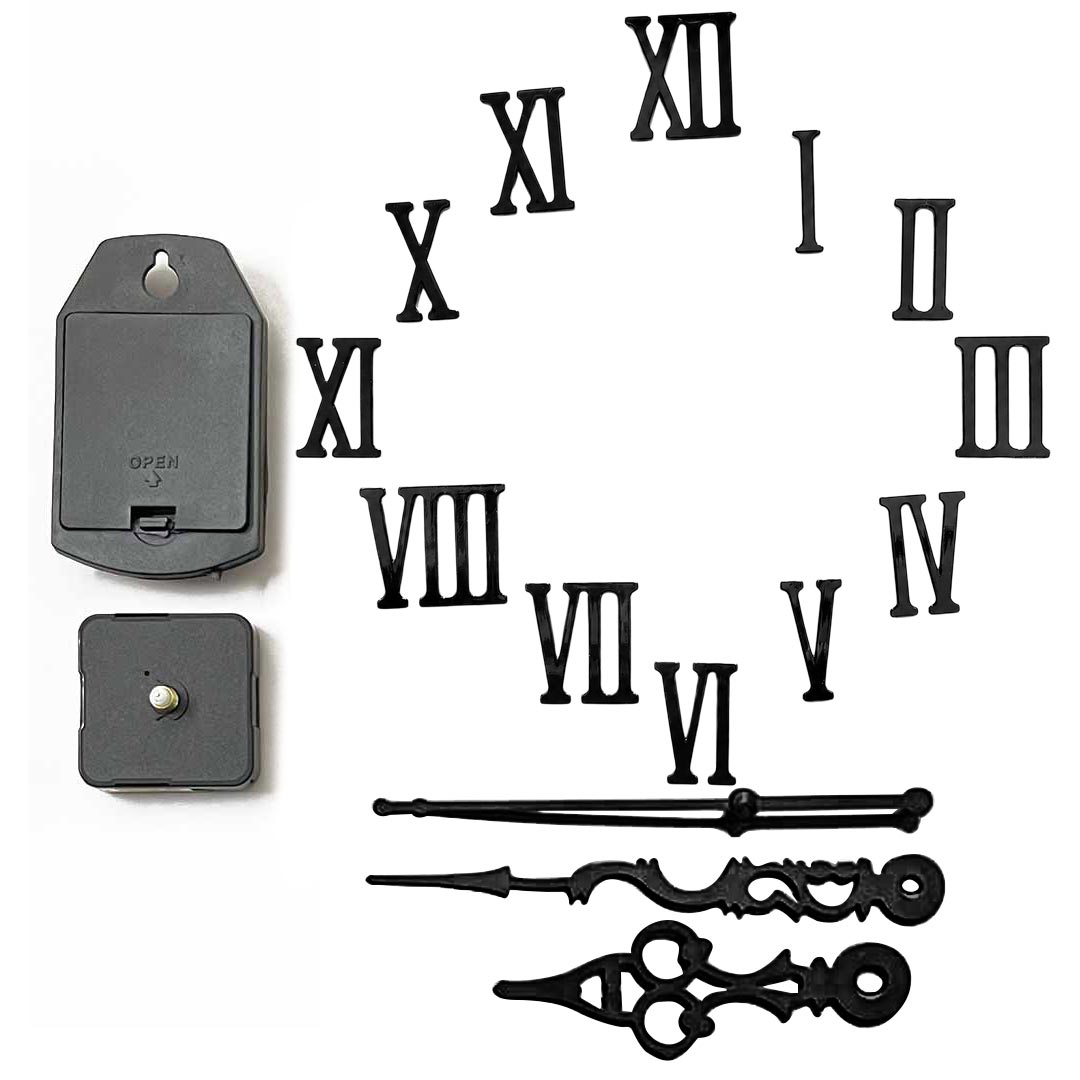 Roman Clock Numbers for Resin Wall Clock, DIY Art &amp; Craft Clock Accessories