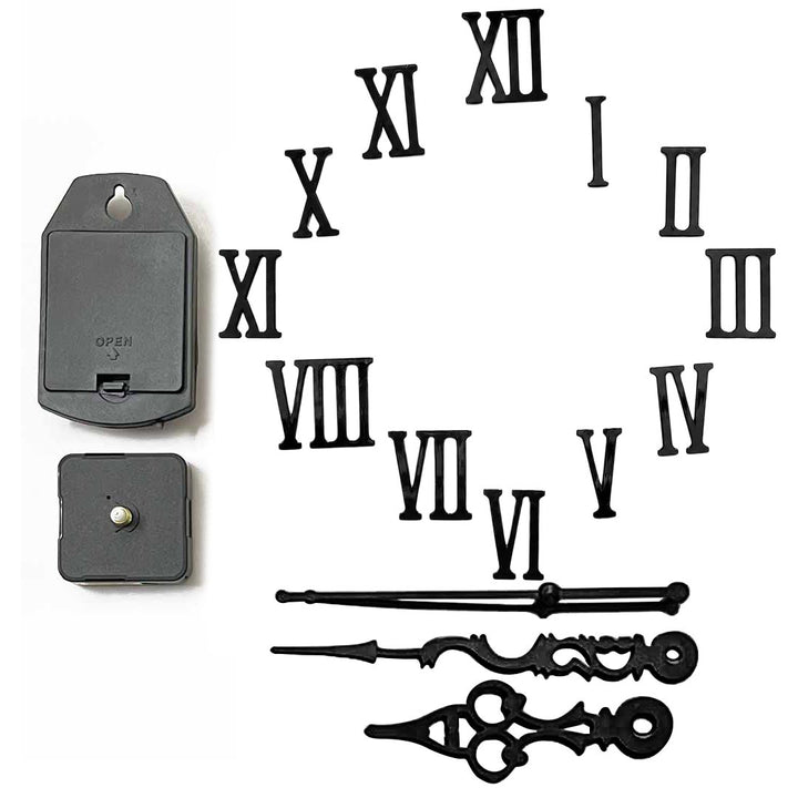 Roman Clock Numbers for Resin Wall Clock, DIY Art &amp; Craft Clock Accessories