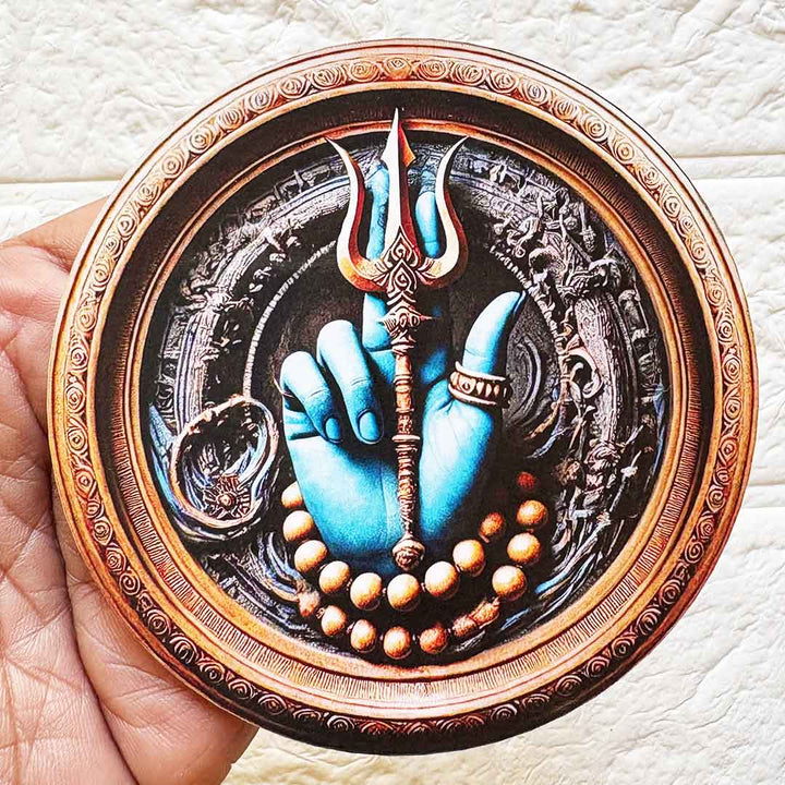 Trishul Cutout Pack of 10 For Wall Hanging Decoration | Diwali Decoration | Temple, Main Door Entrance