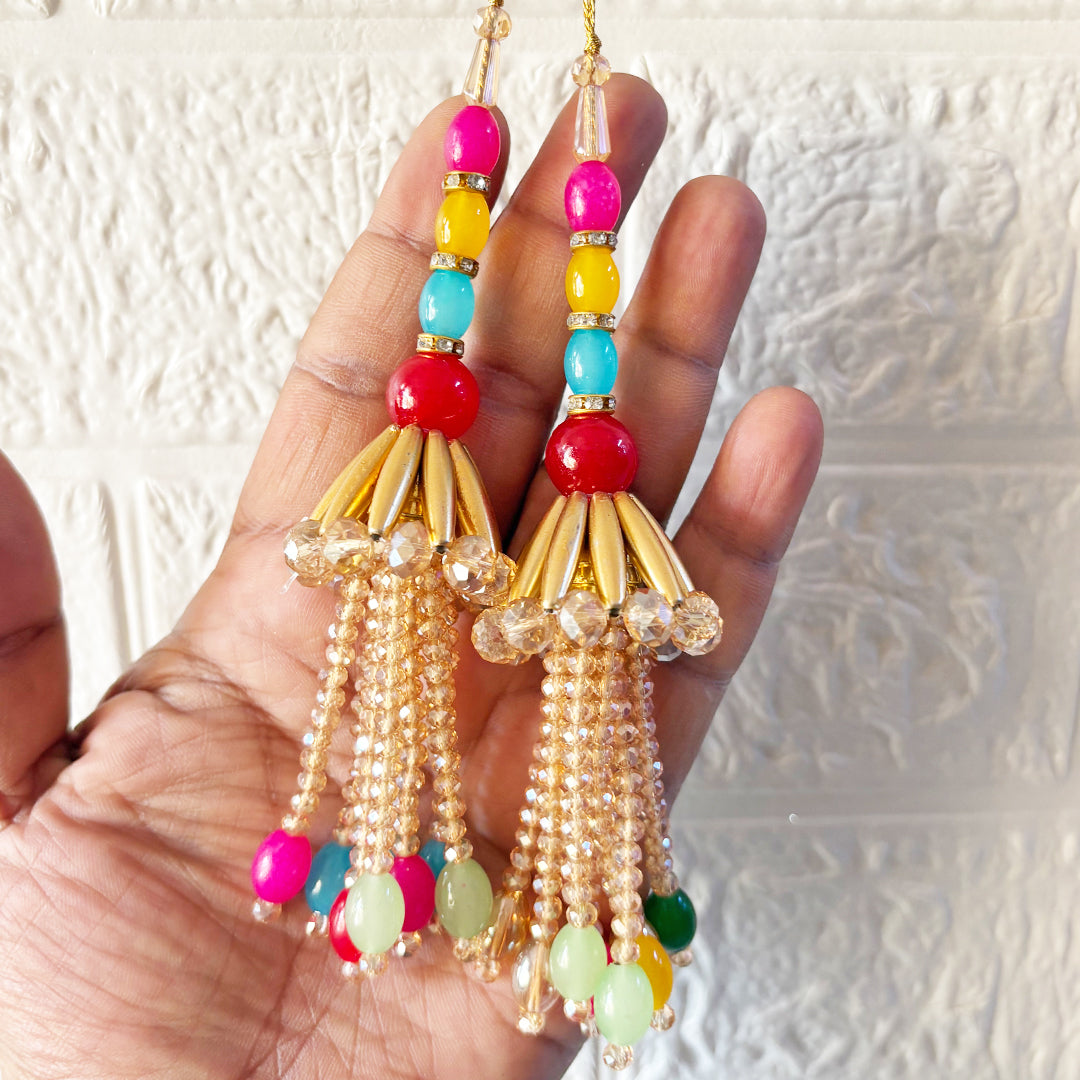 Ethnic Style Latkan pair for Blouse, Lehenga & Craft Décor | Adikala Design 9