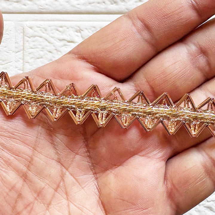 Nalki Lace D1 – 9 Meters | Designer Lace for Saree, Suit, Dupatta &amp; Lehenga Border | Adikala