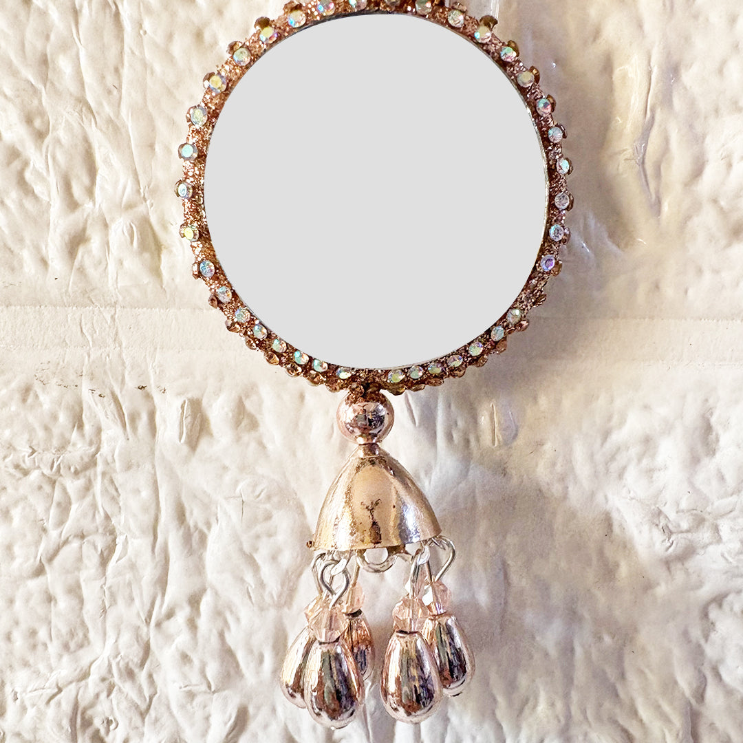 Mirror Ethnic Style Latkan pair for Blouse, Lehenga & Craft Décor | Adikala