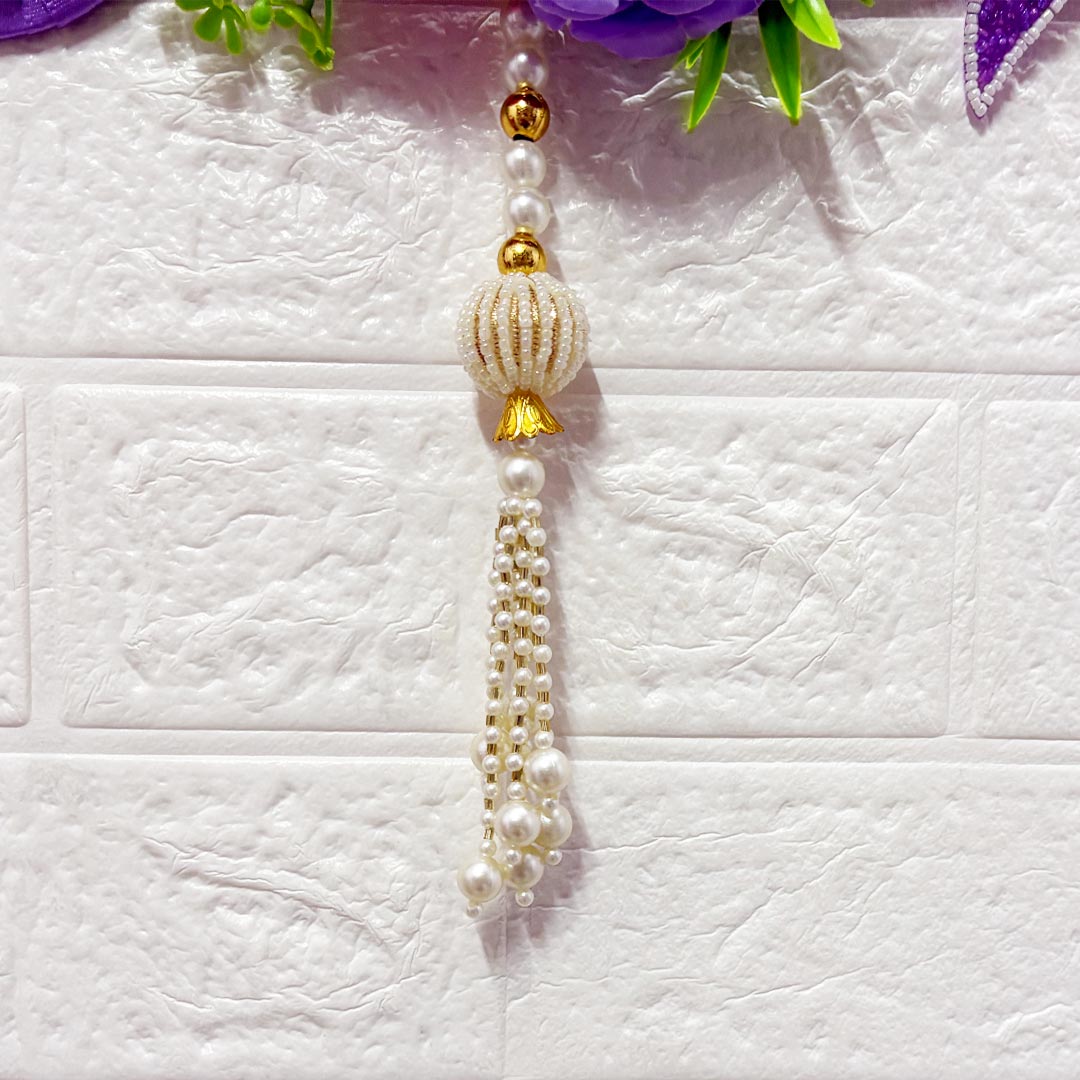 Purple Floral Toran 40 Inch Door Hanging | Bandanwar for Home Entrance &amp; Mandir Decoration | Adikala