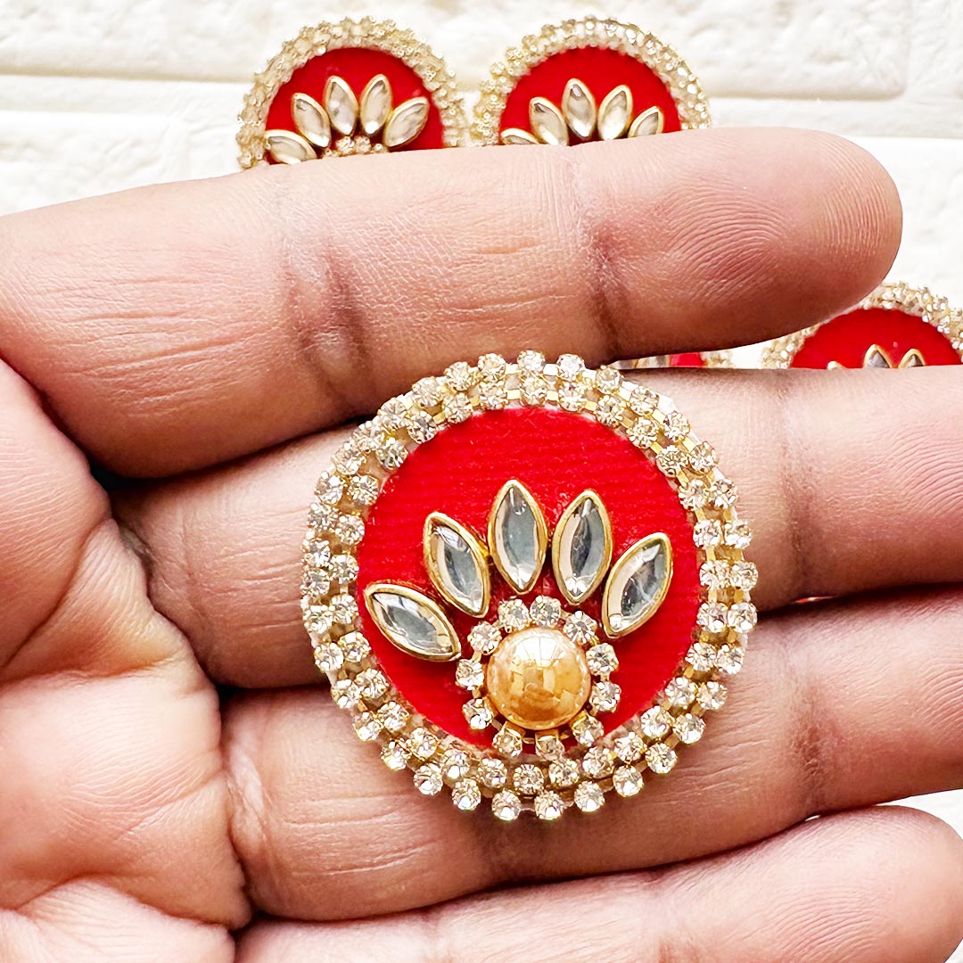 Designer Applique Patch for Ethnic Wear, Craft Decoration & Festive DIY Art