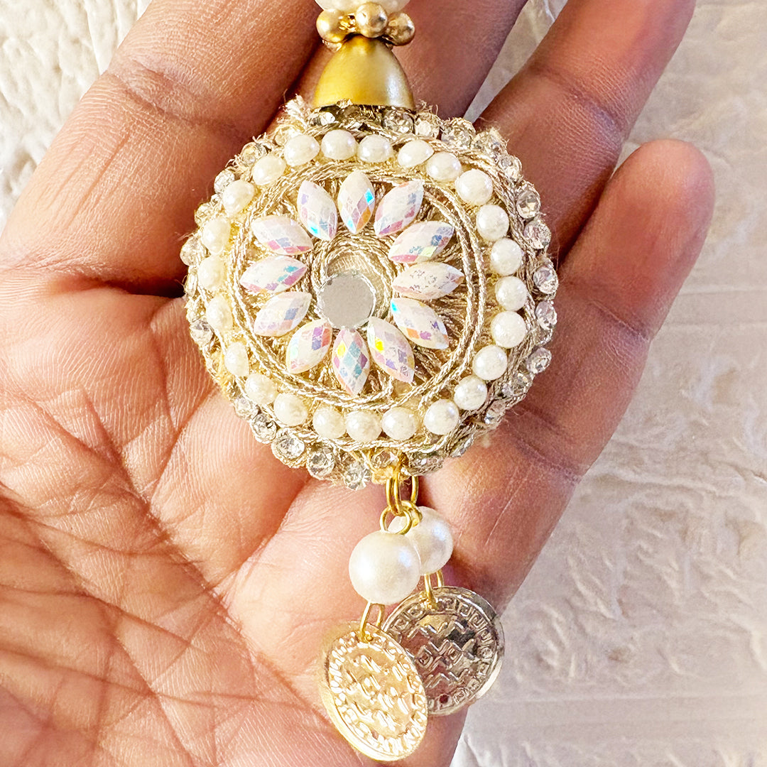 Ethnic Style Latkan pair for Blouse, Lehenga & Craft Décor | Adikala Design 13