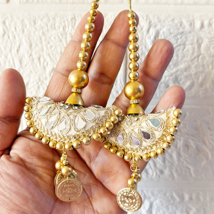 Ethnic Style Latkan pair for Blouse, Lehenga & Craft Décor | Adikala Design 14