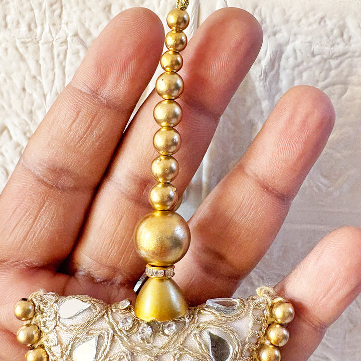 Ethnic Style Latkan pair for Blouse, Lehenga & Craft Décor | Adikala Design 14