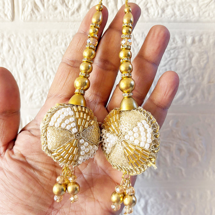 Ethnic Style Latkan pair for Blouse, Lehenga & Craft Décor | Adikala Design 15