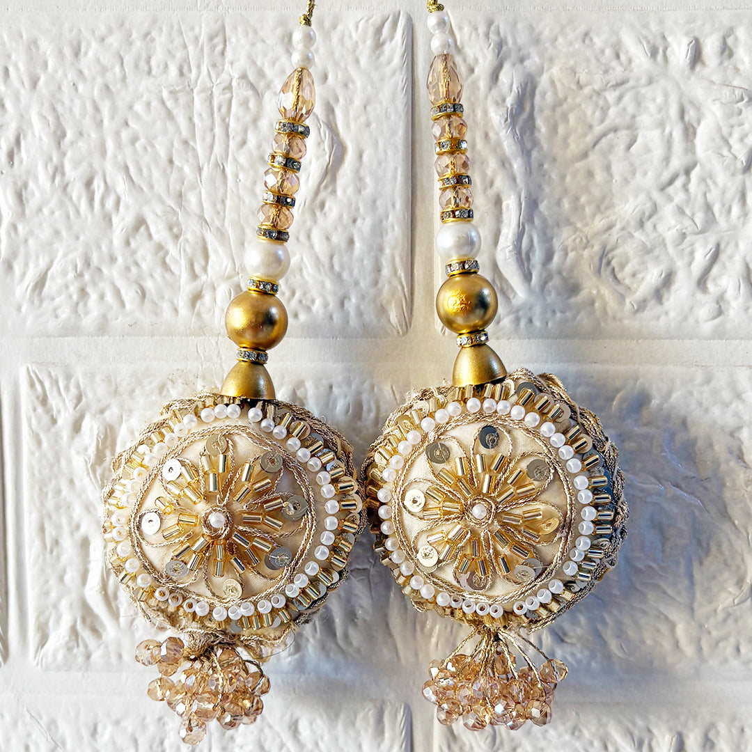 Ethnic Style Latkan pair for Blouse, Lehenga & Craft Décor | Adikala Design 16