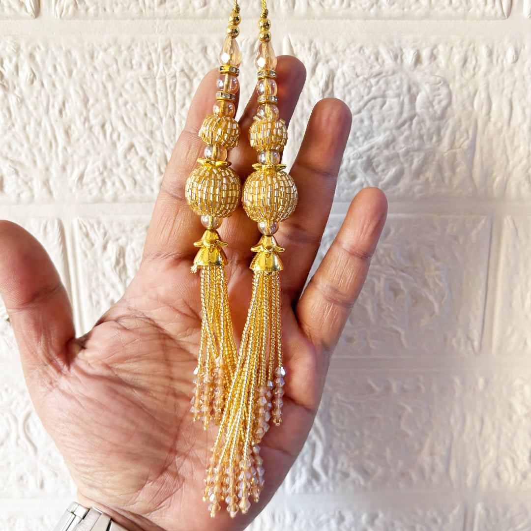 Ethnic Style Latkan pair for Blouse, Lehenga & Craft Décor | Adikala Design 12