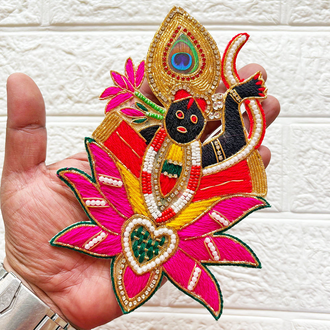 Designer Applique Patch for Ethnic Wear, Craft Decoration & Festive DIY Art