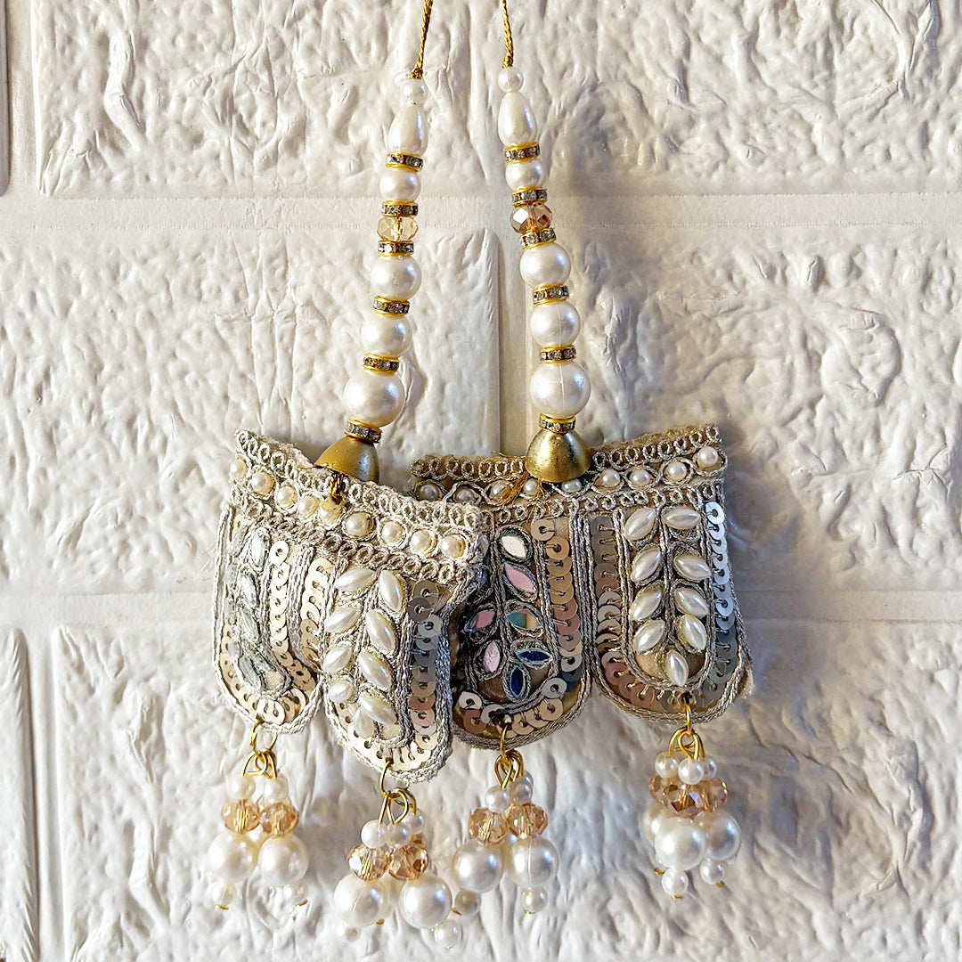 Ethnic Style Latkan pair for Blouse, Lehenga & Craft Décor | Adikala Design 19