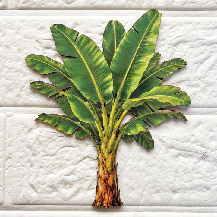 Banana Tree printed mdf Cutout Pack of 10 | DIY Decoration, Toran, Bandhanwar