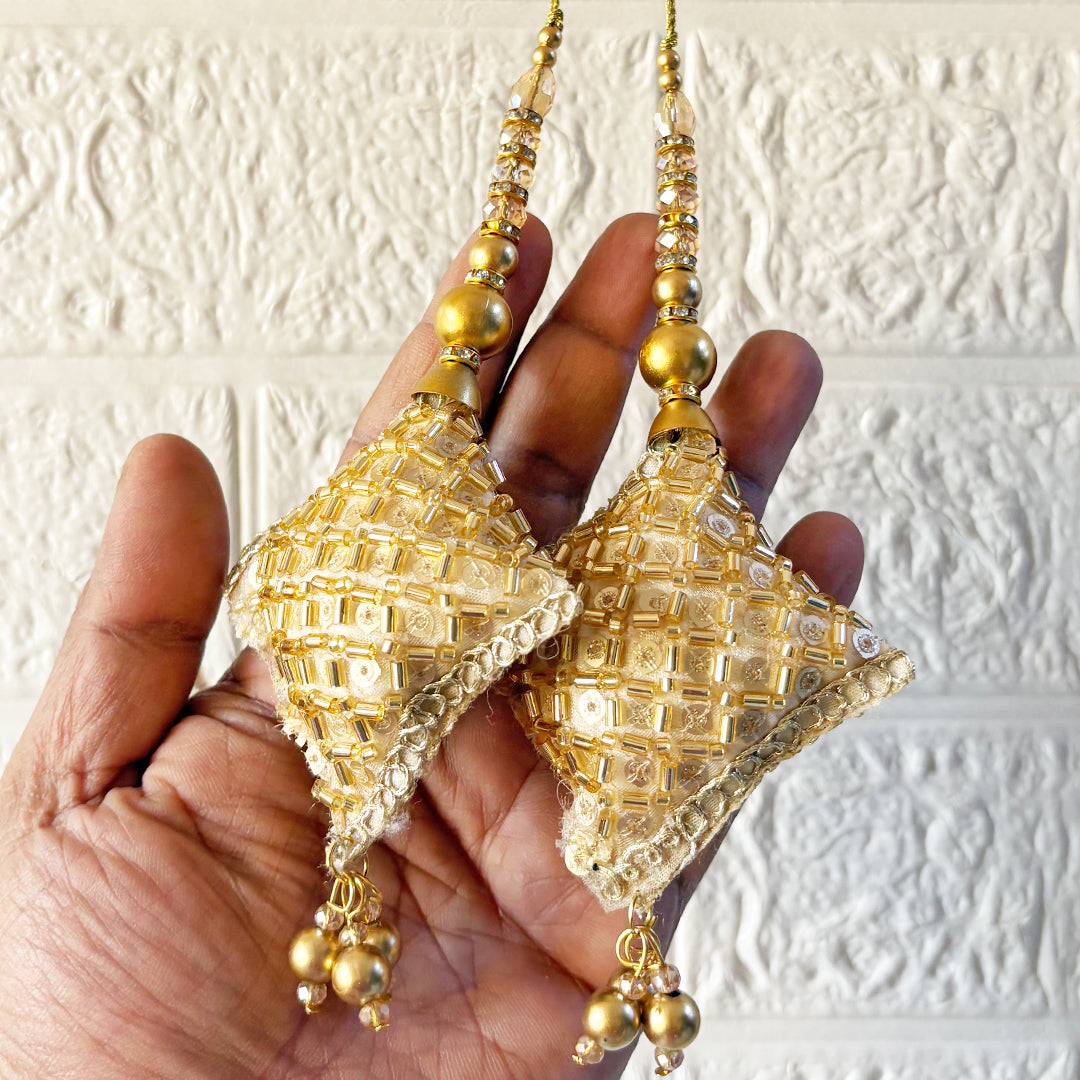 Ethnic Style Latkan pair for Blouse, Lehenga & Craft Décor | Adikala Design 20