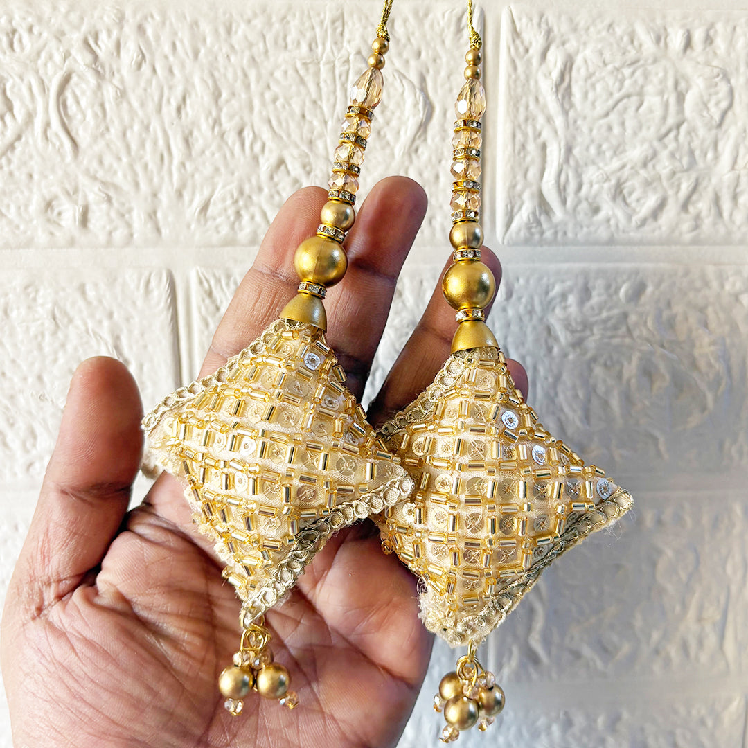 Ethnic Style Latkan pair for Blouse, Lehenga & Craft Décor | Adikala Design 20