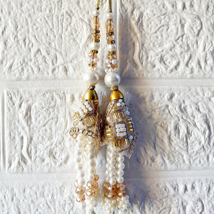 Ethnic Style Latkan pair for Blouse, Lehenga & Craft Décor | Adikala Design 24