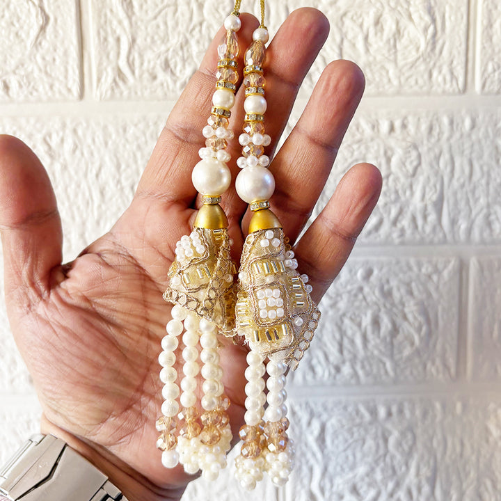 Ethnic Style Latkan pair for Blouse, Lehenga & Craft Décor | Adikala Design 24