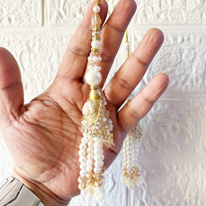 Ethnic Style Latkan pair for Blouse, Lehenga & Craft Décor | Adikala Design 24