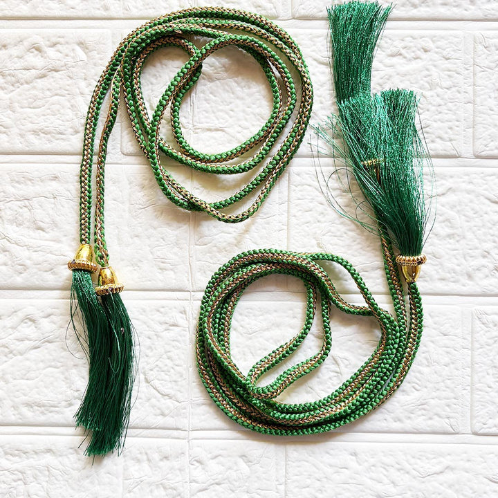 Handmade Tassels Dori pack of 2 for Saree Pallu, Blouse, Suits, Dupatta, Lehenga decor