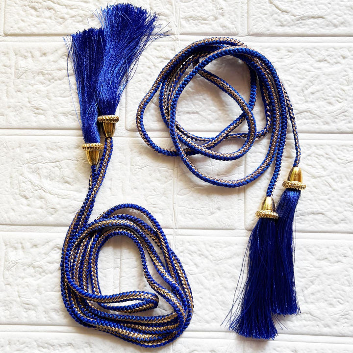 Handmade Tassels Dori pack of 2 for Saree Pallu, Blouse, Suits, Dupatta, Lehenga decor