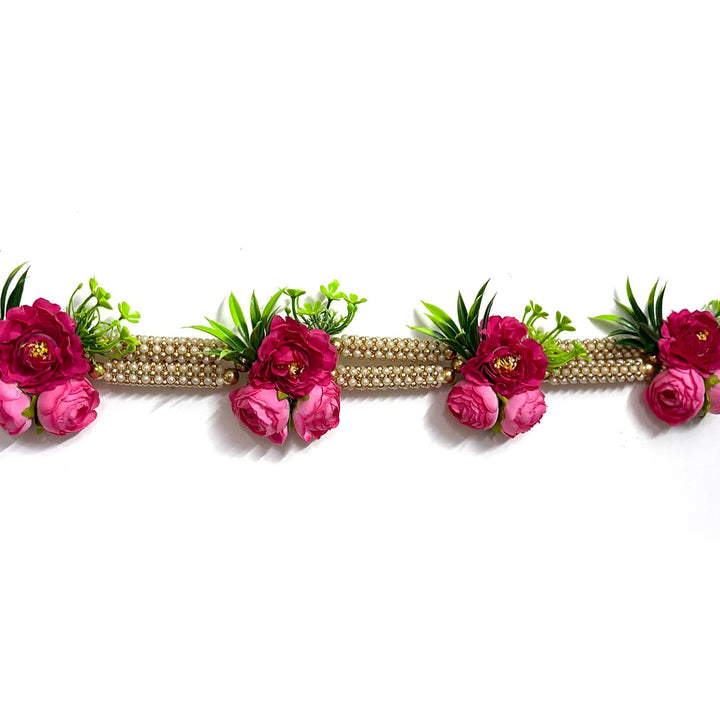 Pearl Beads Peonies Toran for Home &amp; Office Entrance | Mandir Decoration | Decorative Door Hanging Bandanwa