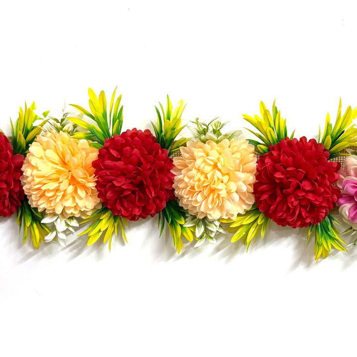 Big Carnation Toran for Home &amp; Office Entrance | Mandir Decoration | Decorative Door Hanging Bandanwar