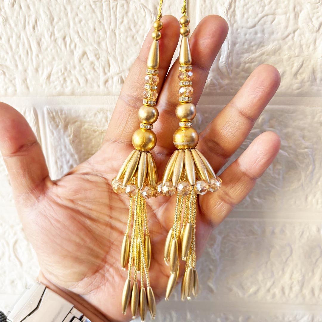 Ethnic Style Latkan pair for Blouse, Lehenga & Craft Décor | Adikala Design 25