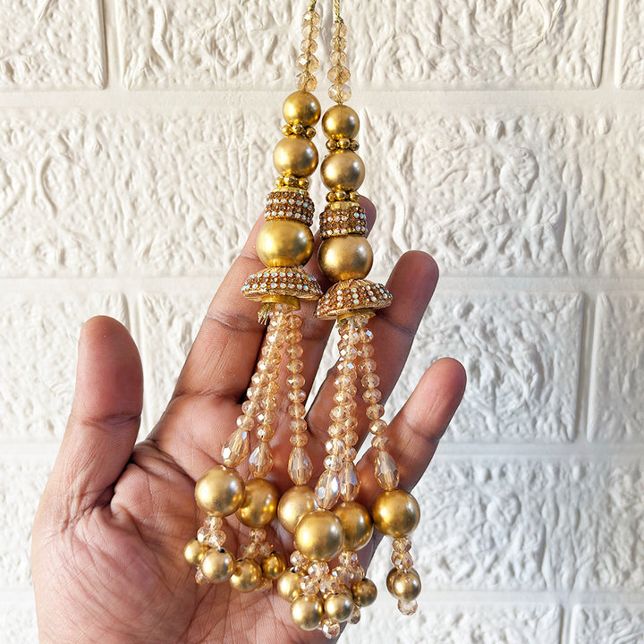 Ethnic Style Latkan pair for Blouse, Lehenga & Craft Décor | Adikala Design 1