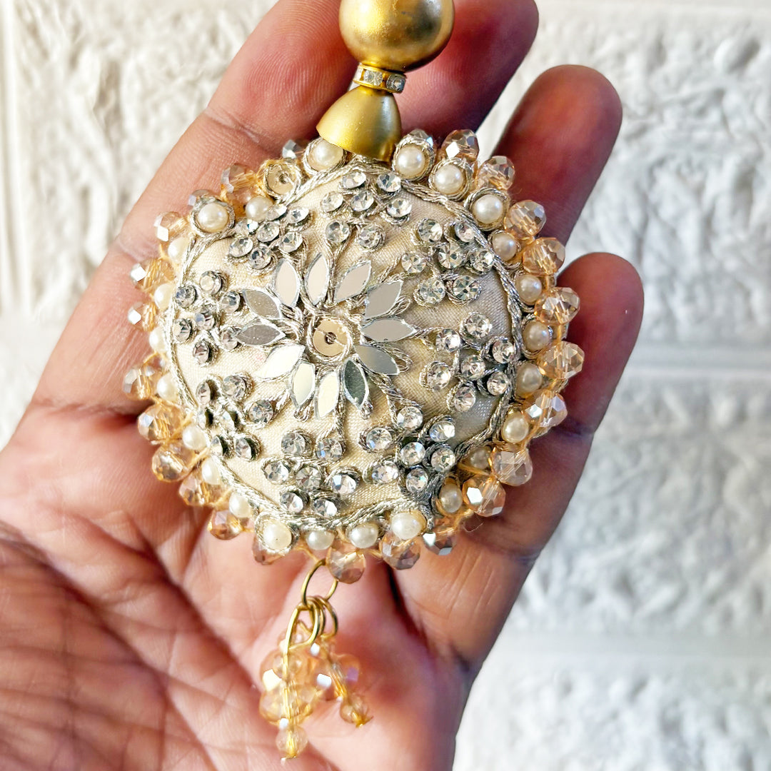 Ethnic Style Latkan pair for Blouse, Lehenga & Craft Décor | Adikala Design 2