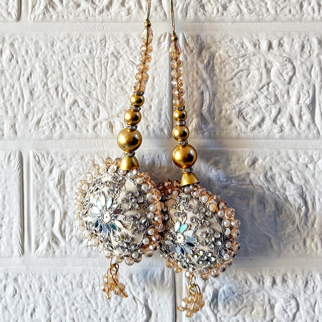 Ethnic Style Latkan pair for Blouse, Lehenga & Craft Décor | Adikala Design 2